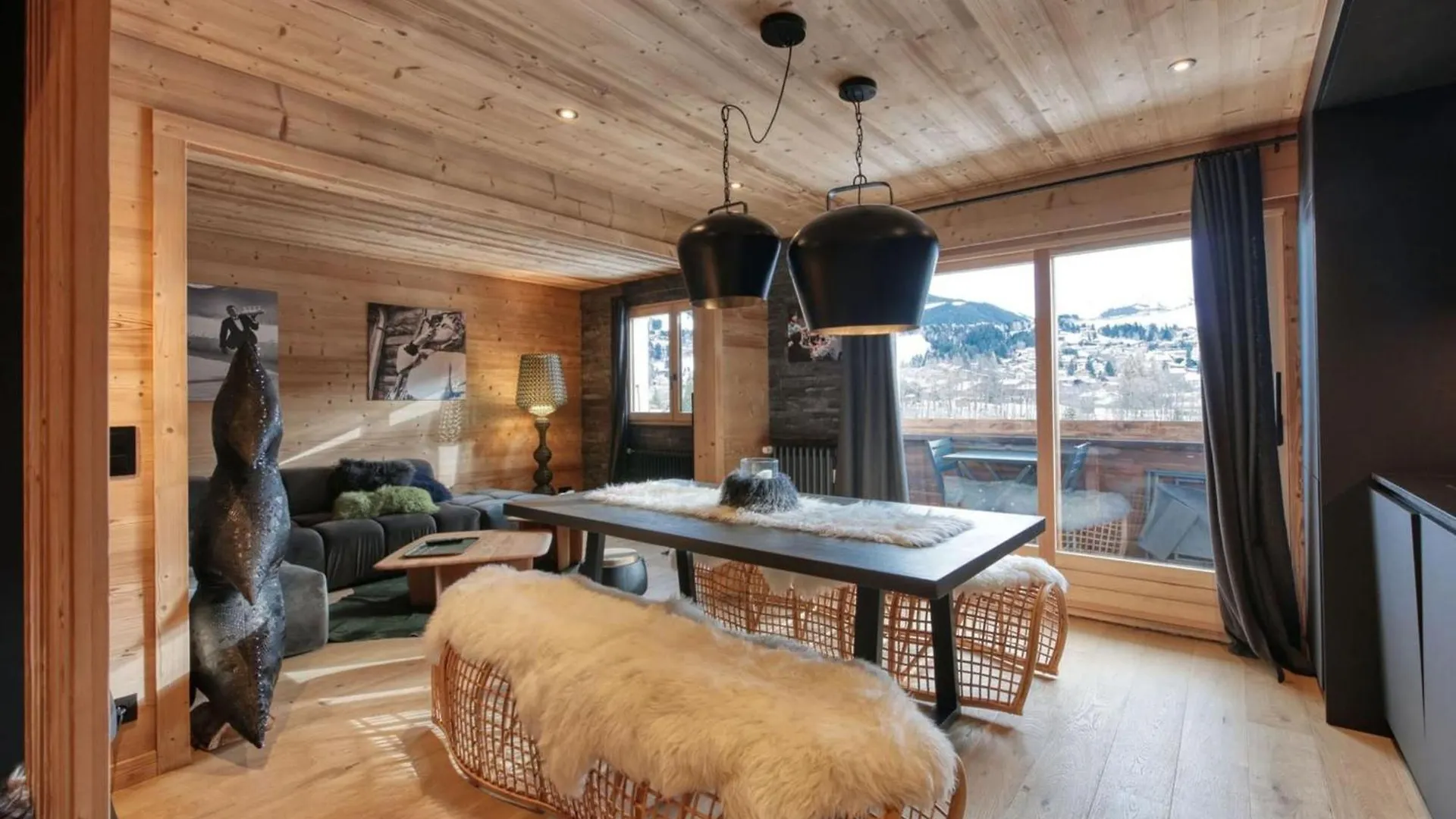 Cosy Apartment With Mountain View Near Village Megeve